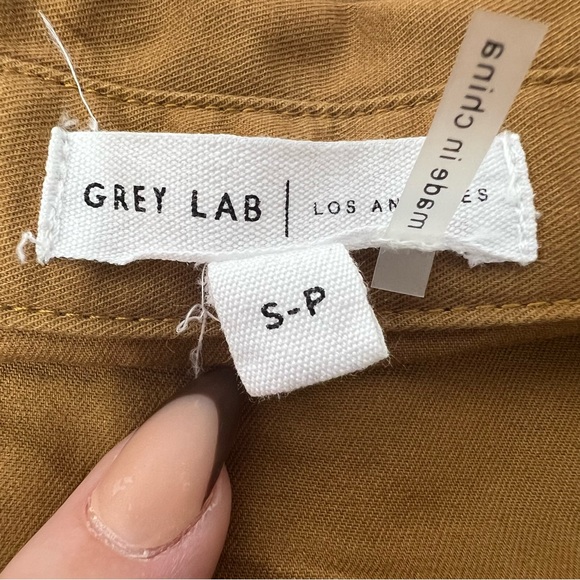 🔹 Grey Lab Los Angeles Crop Cargo Jumpsuit - Picture 5 of 5